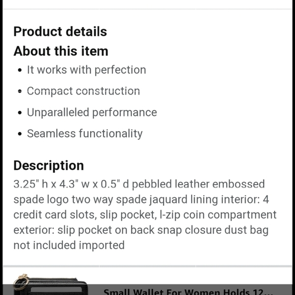 NWT Kate Spade wallet - Picture 2 of 9